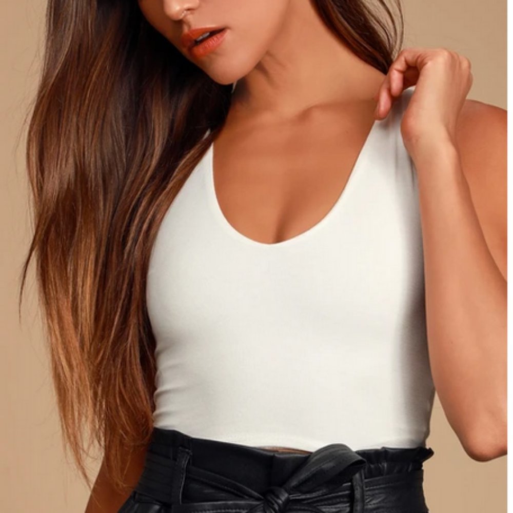 Lulus White Crop Top